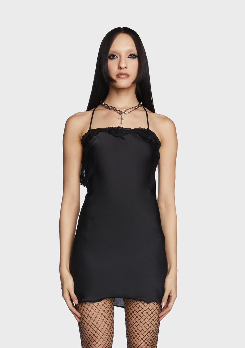 KILLING TIME WOVEN MINI DRESS