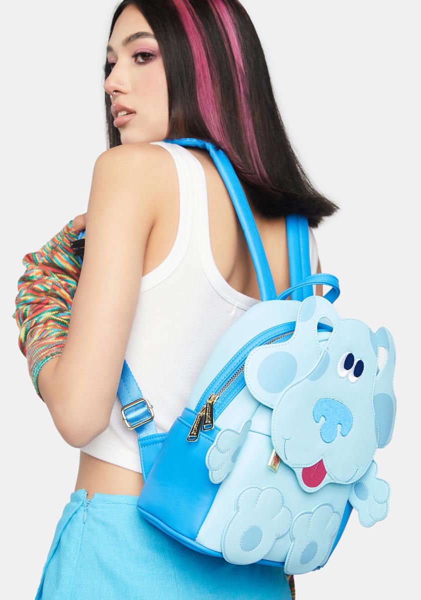 blues clues mini backpack Loungefly Blue's Clues Cosplay Vegan Leather Mini Backpack