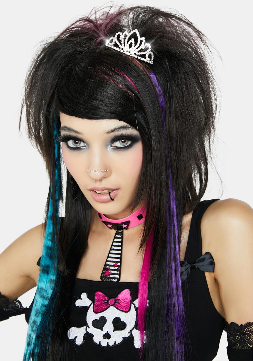 Lotus Shaped Crystal Tiara - Silver – Dolls Kill