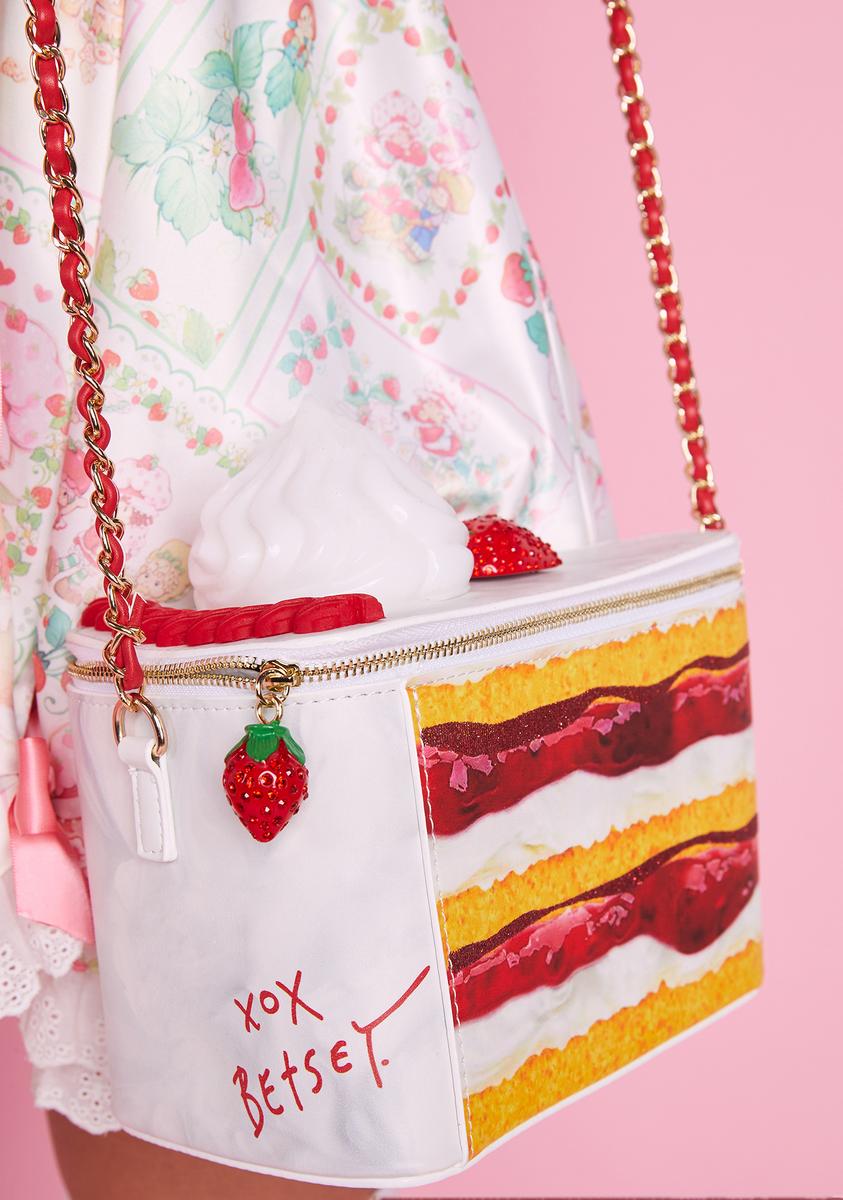 Betsey johnson strawberry purse online