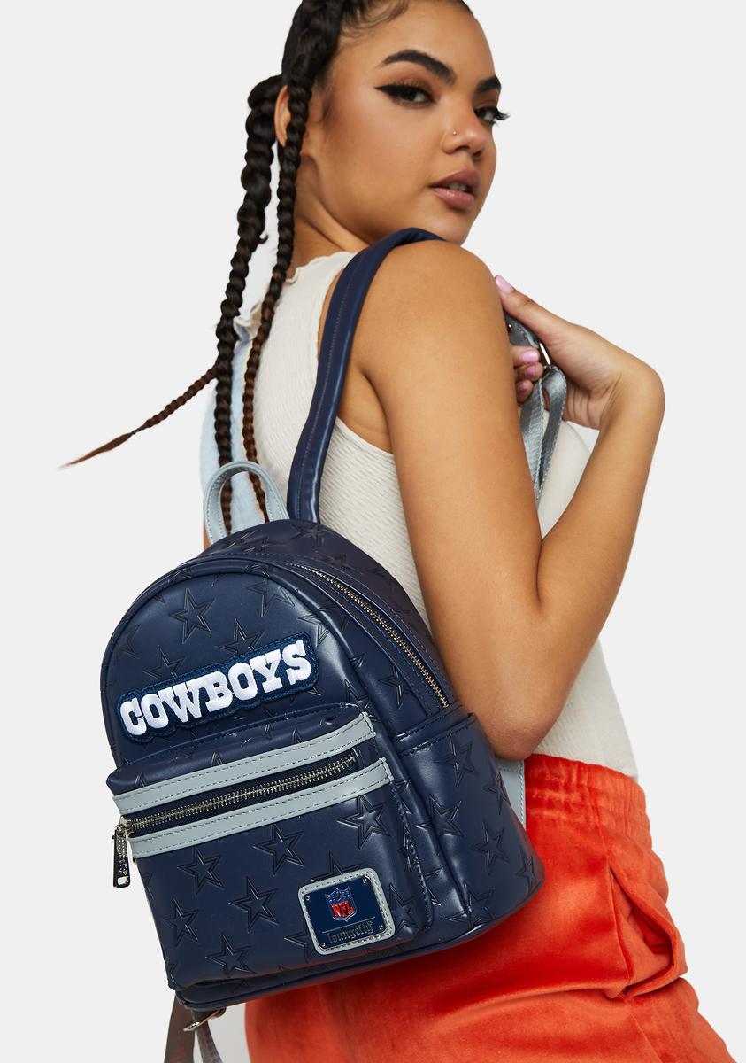 dallas vegan leather backpack Loungefly NFL Dallas Cowboys Vegan Leather Mini Star Backpack