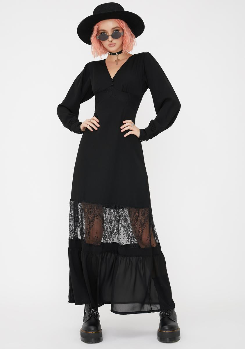 Disturbia Guinevere Maxi Dress – Dolls Kill
