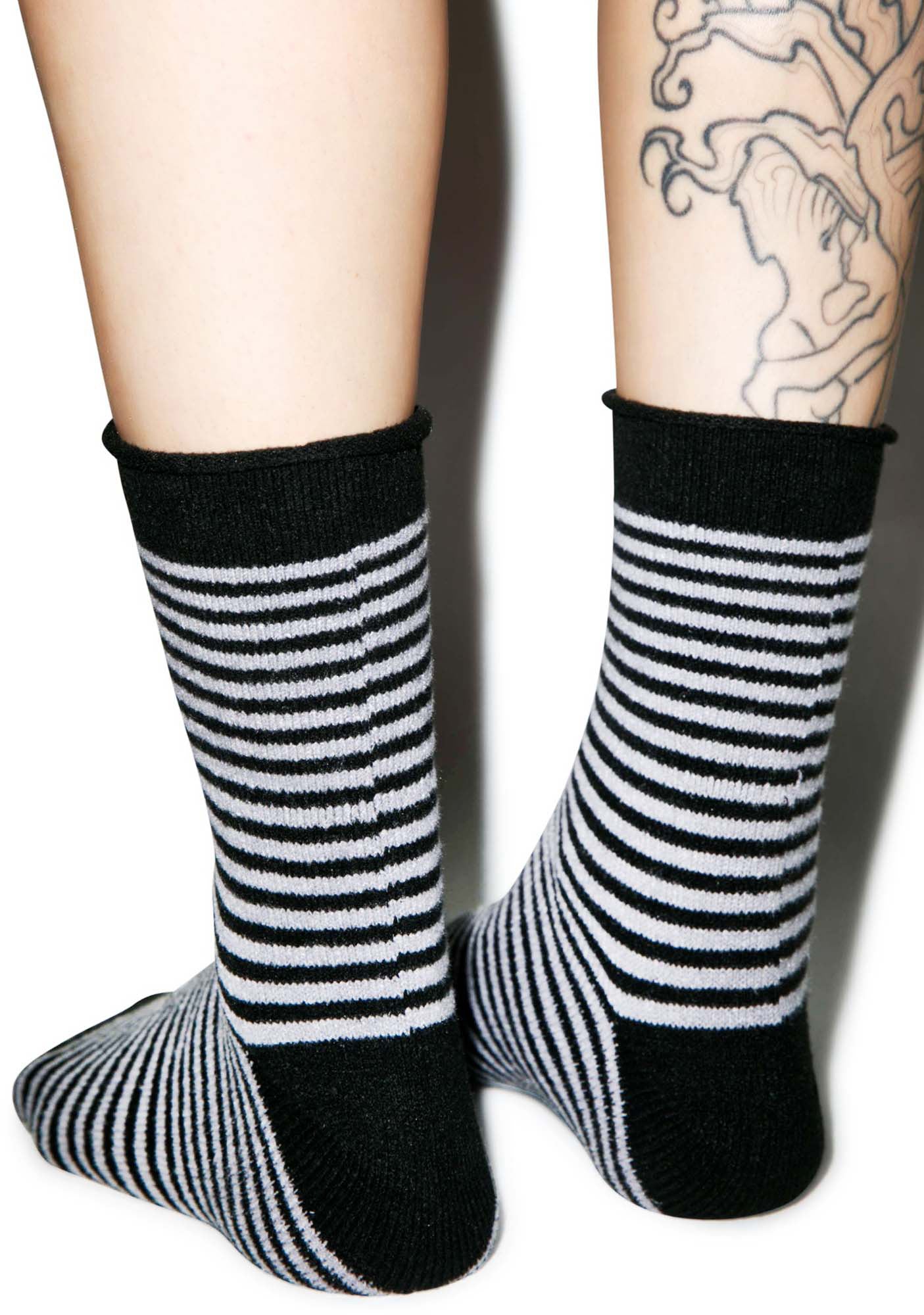 Jail Break Fleece Socks Dolls Kill