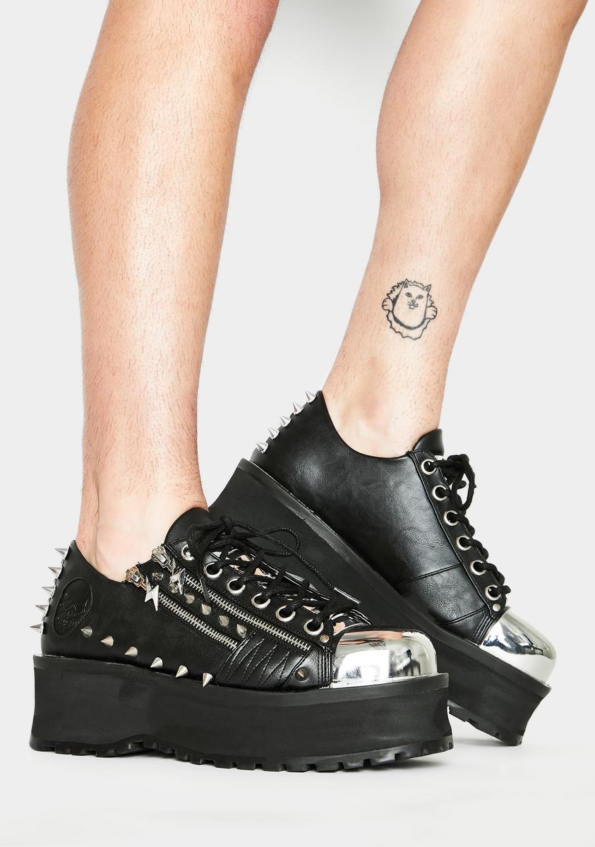 Demonia Gravedigger Platform Creepers – Dolls Kill