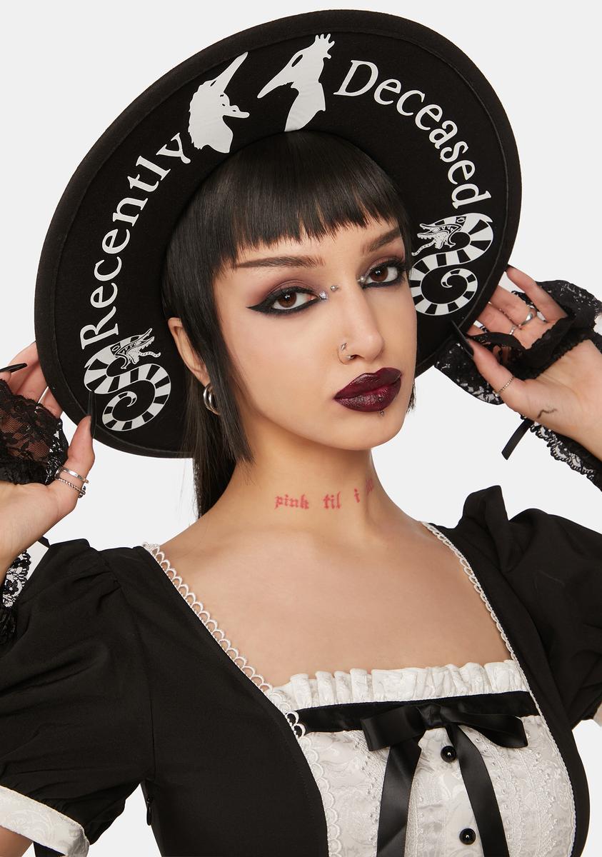 Restyle - Eyelash Dress - Gothic Black Lace Eyelash Dress