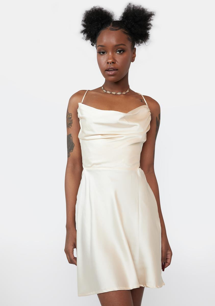 dollskill satin dress Flirt With Desire Satin Dress