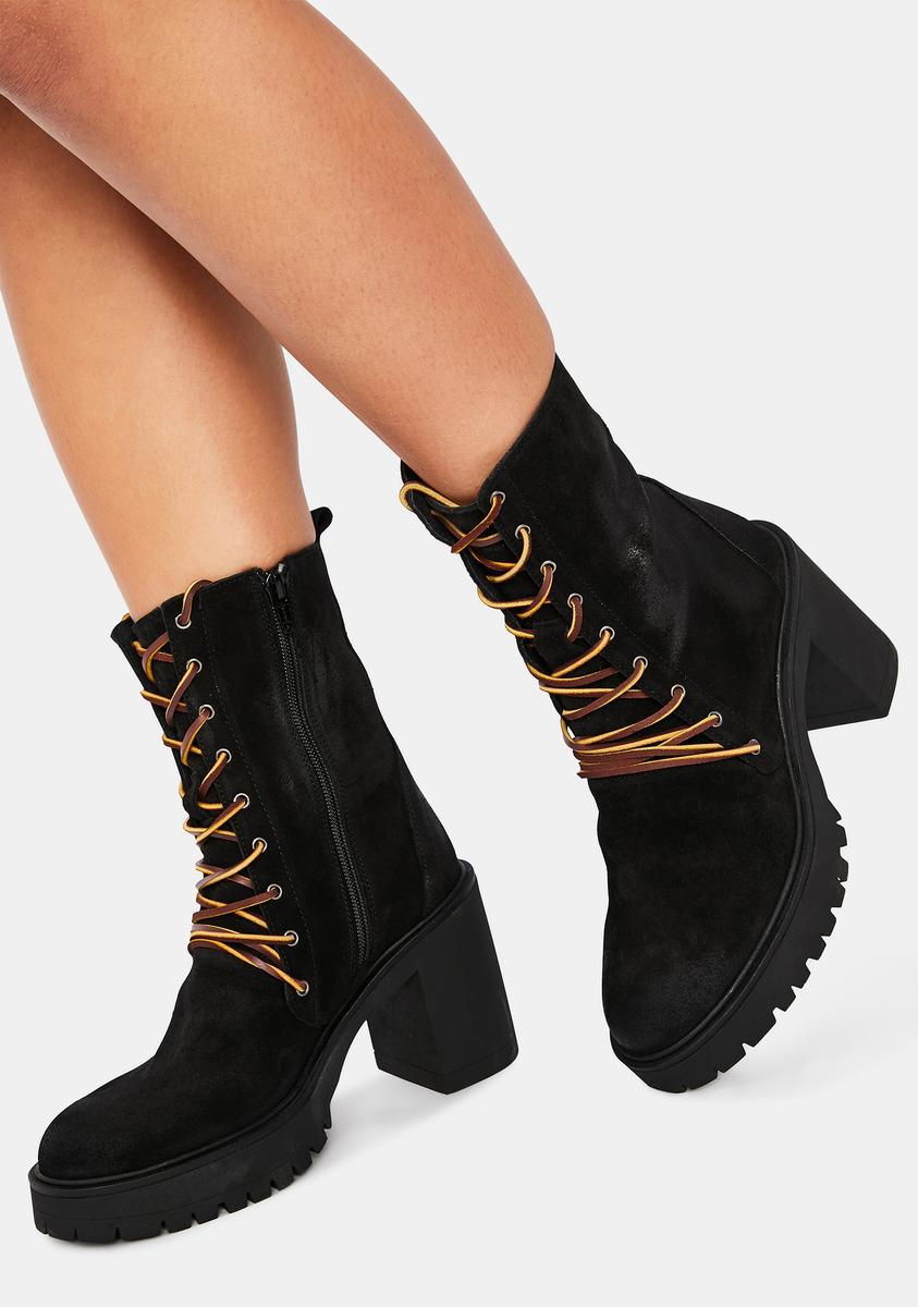 Free People Dylan Lace Up Boots – Dolls Kill