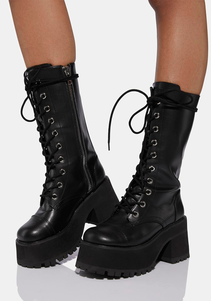 Dolls kill combat boots clearance