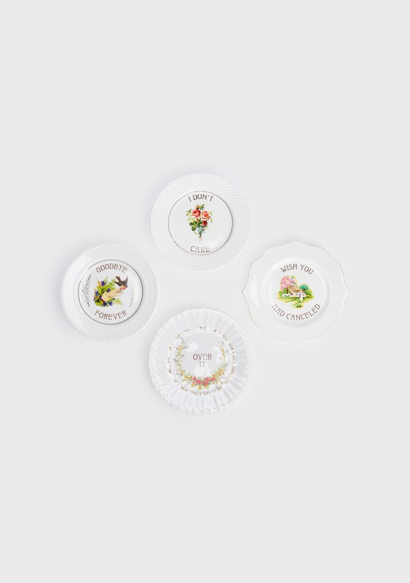 Miss Popular Plate Set