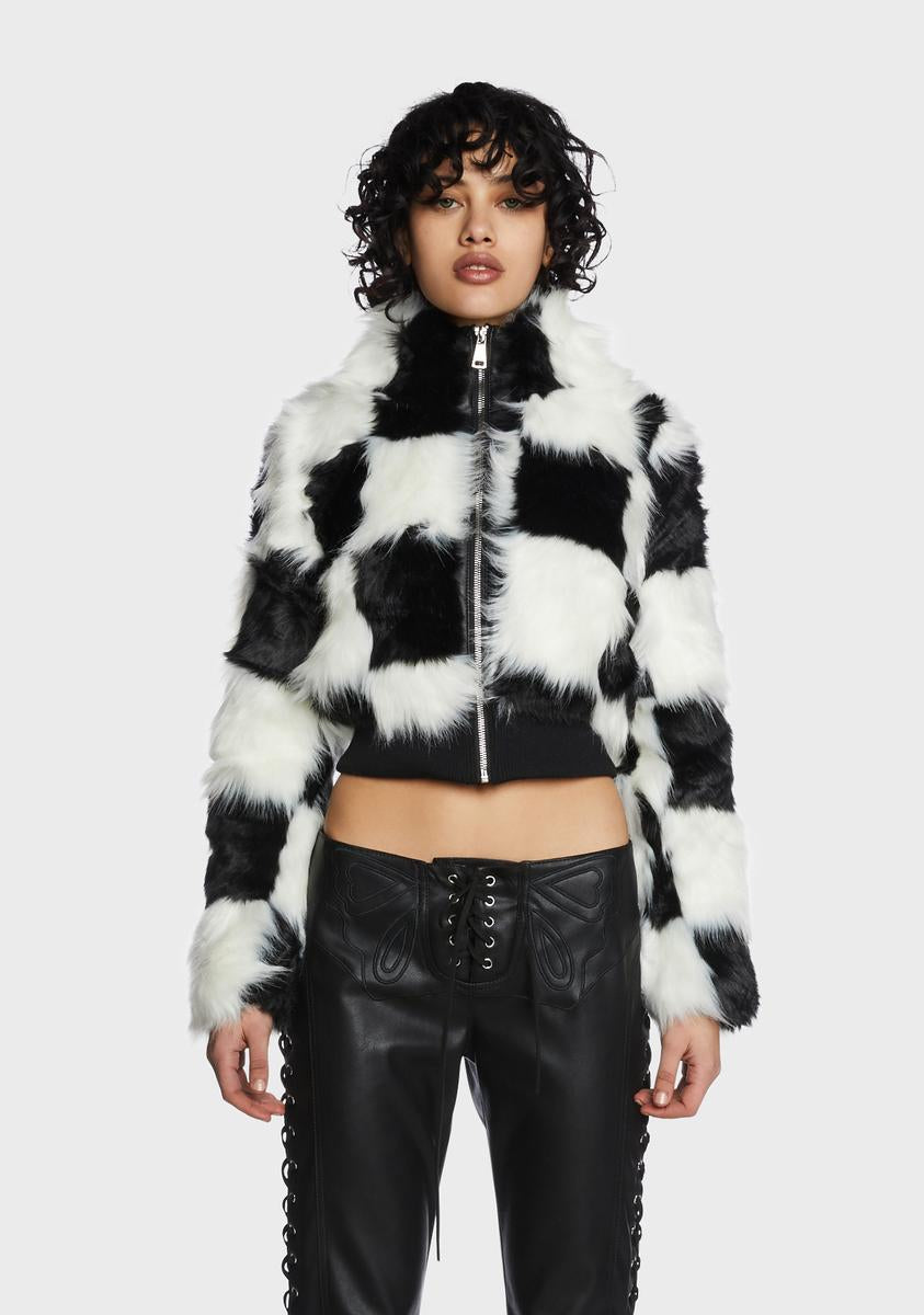 Dolls kill checkered jacket 2025