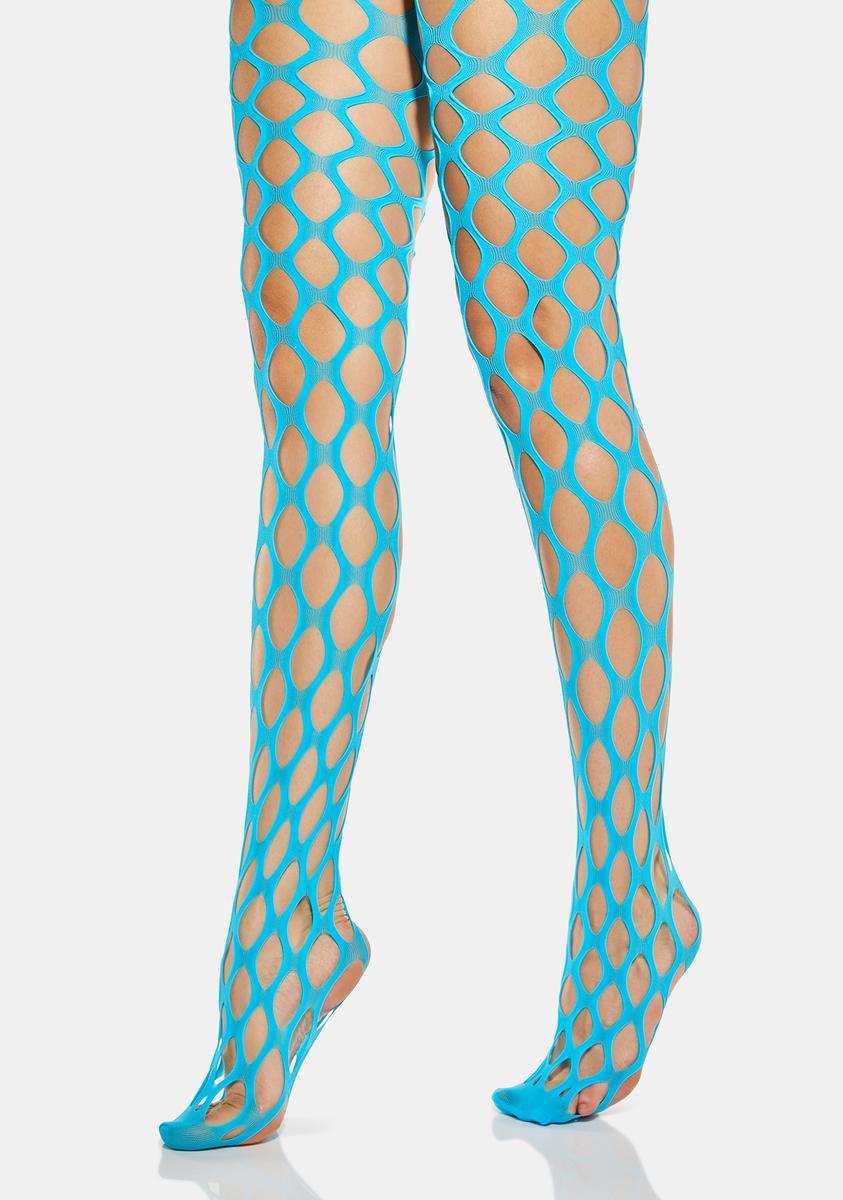 Jumbo Pothole Fishnet Tights