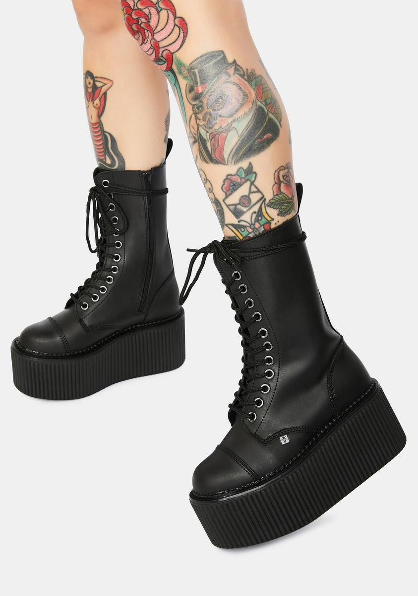 12 Eye Casbash Stratocreeper Boots – Dolls Kill1