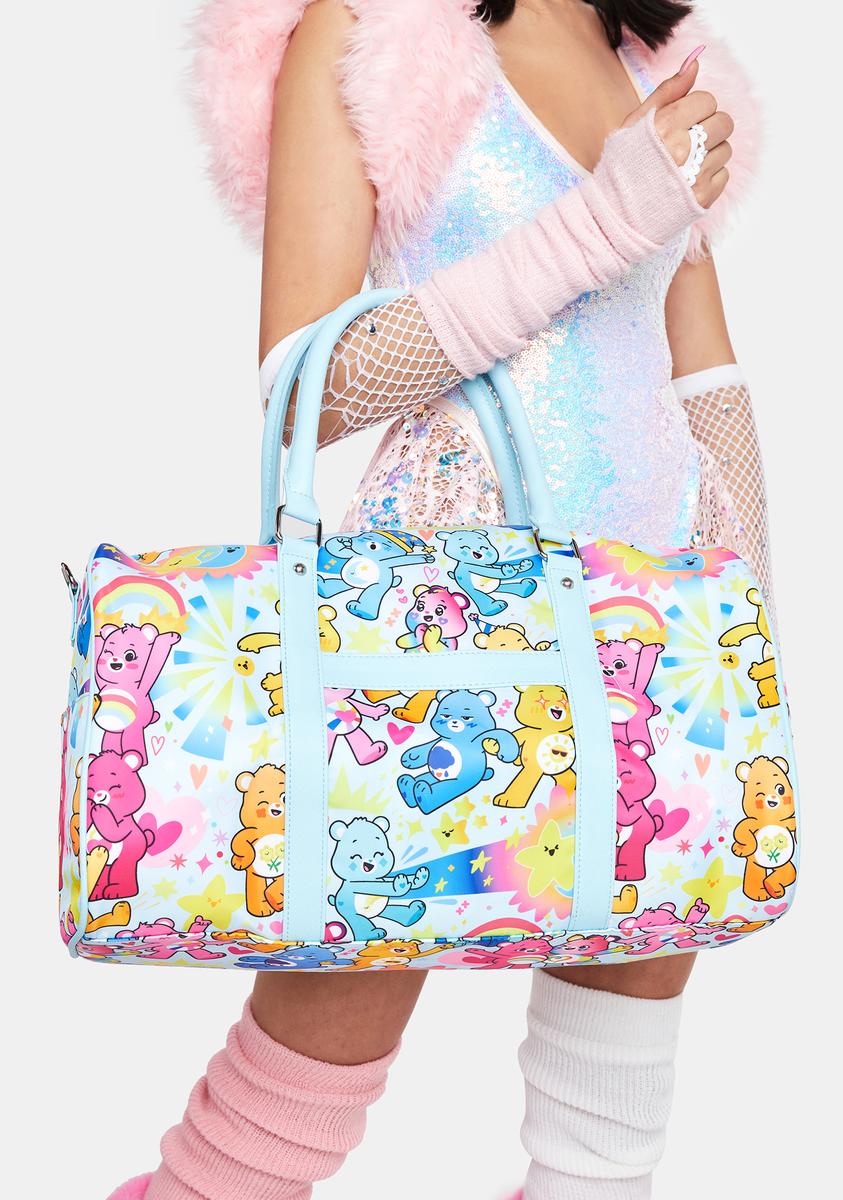 Care Bears Graphic Duffel Bag - Blue – Dolls Kill