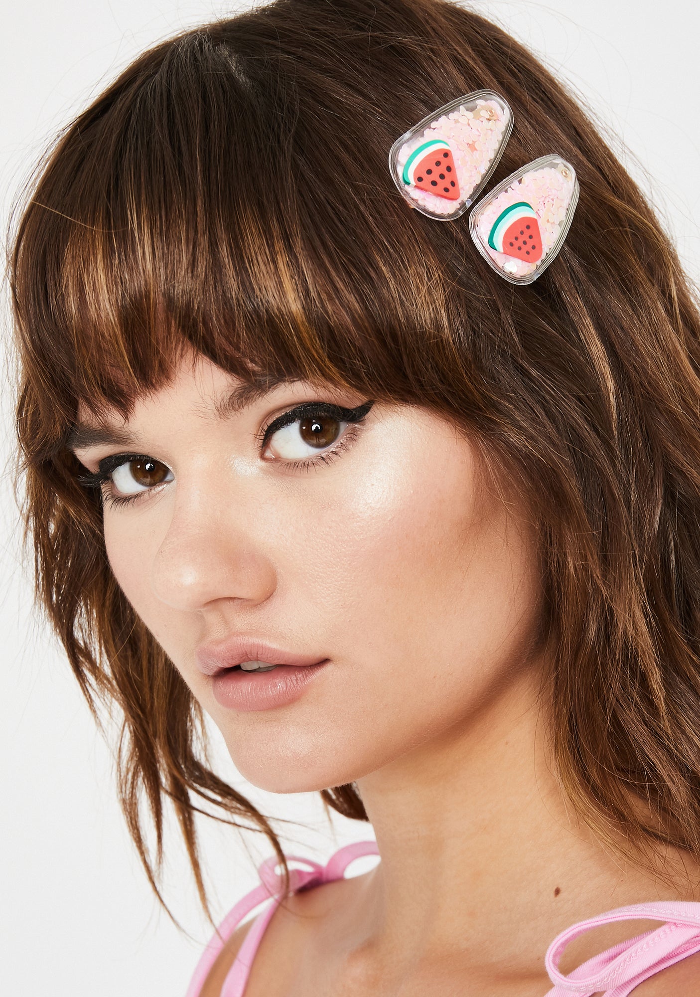 Watermelon Hairclips