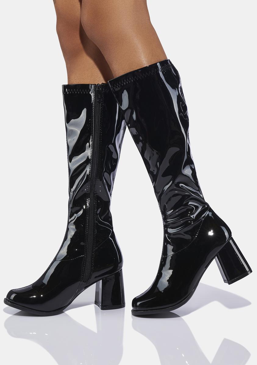 Nasty Gal Gogo Boots Nasty Gal White Boots Review Nasty Gal Cut