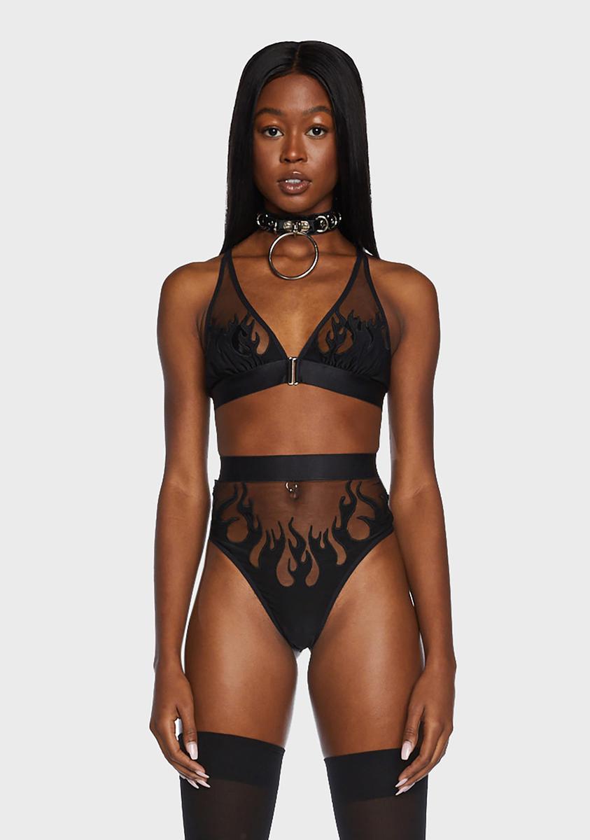 Thistle and Spire Monarch Bralette in Black