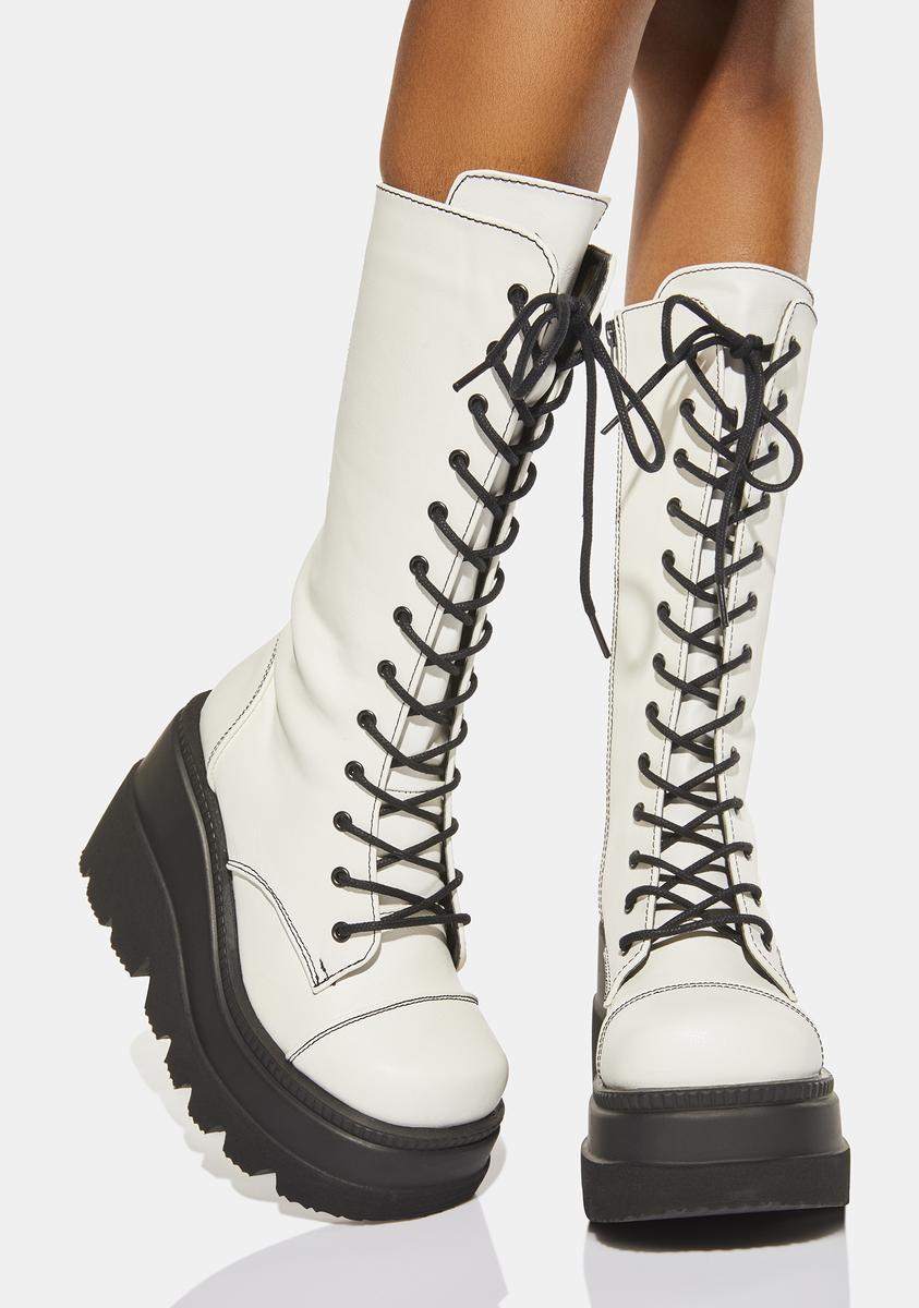 Calf Tall Platform Doc Martens Martens 1b99 Gothic Americana