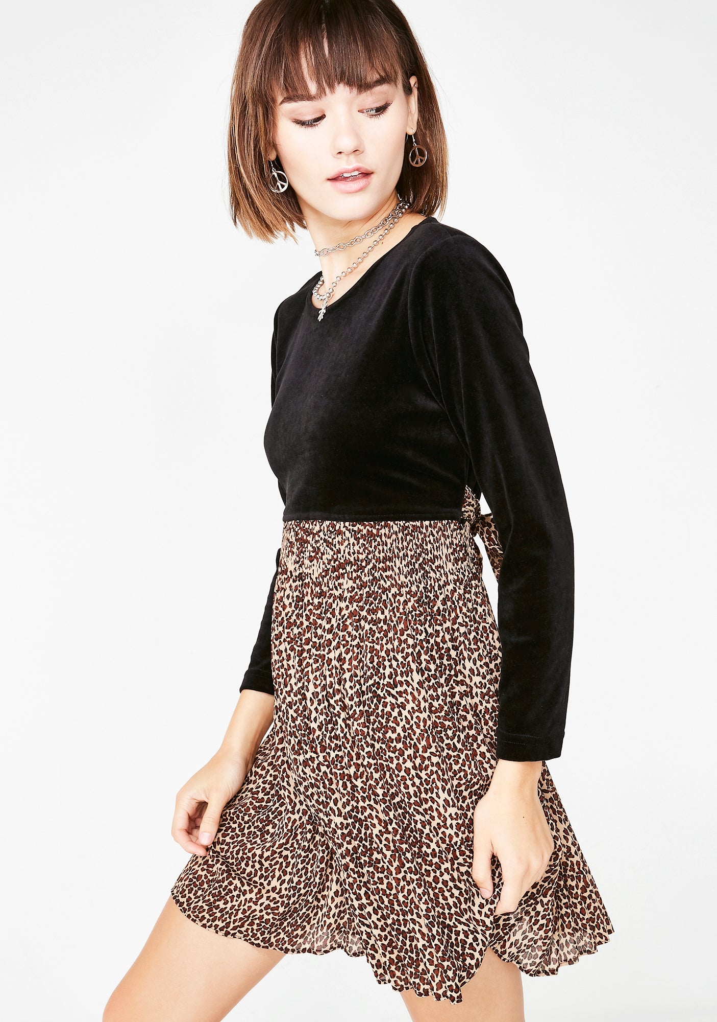 Vintage 90’s leopard print dress