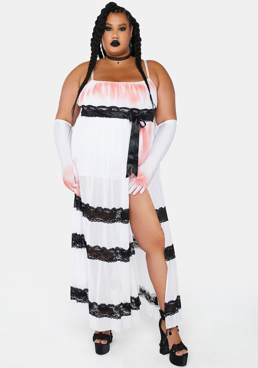Plus Size Trickz N' Treatz Man Eater Blood Dress Costume Plus Size Trickz N' Treatz Man Eater Blood Dress Costume