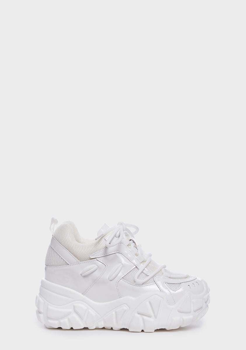 Anthony Wang Chunky Platform Sneakers - White – Dolls Kill