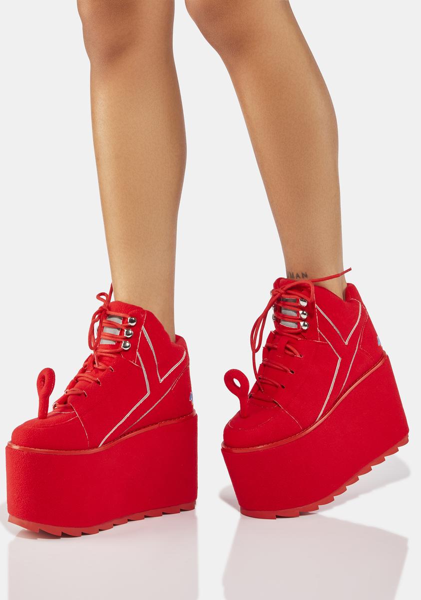 靴 kiyomixtoumu YRU Qozmo BNDG Spike Platforms for Bold Style – Rave Wonderland