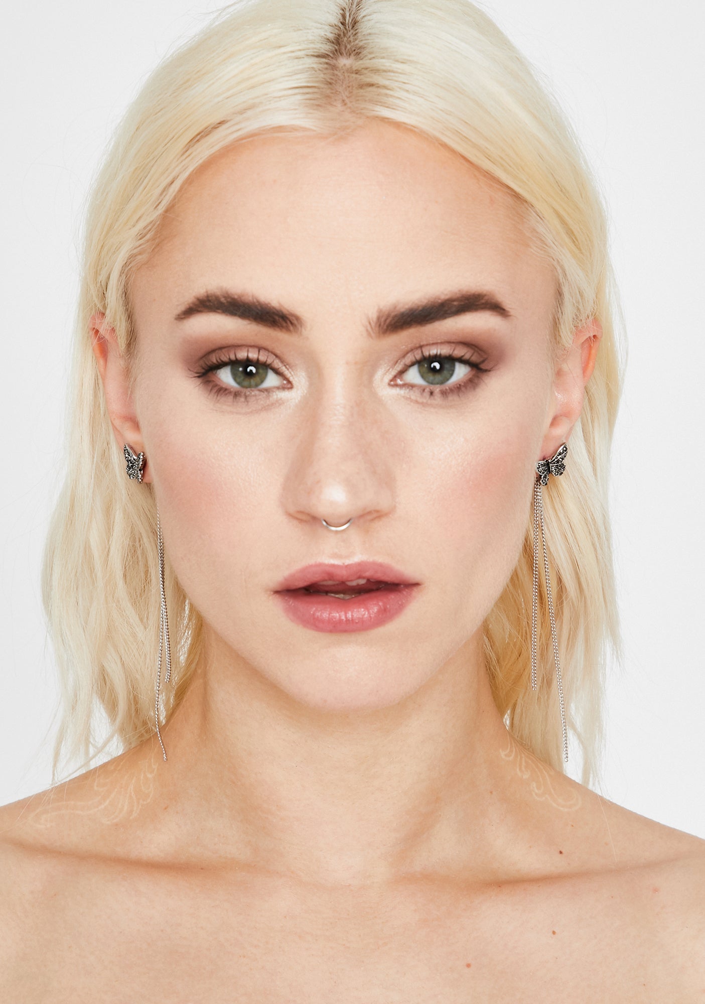 Chained To The Rhythm Butterfly Earrings Dolls Kill