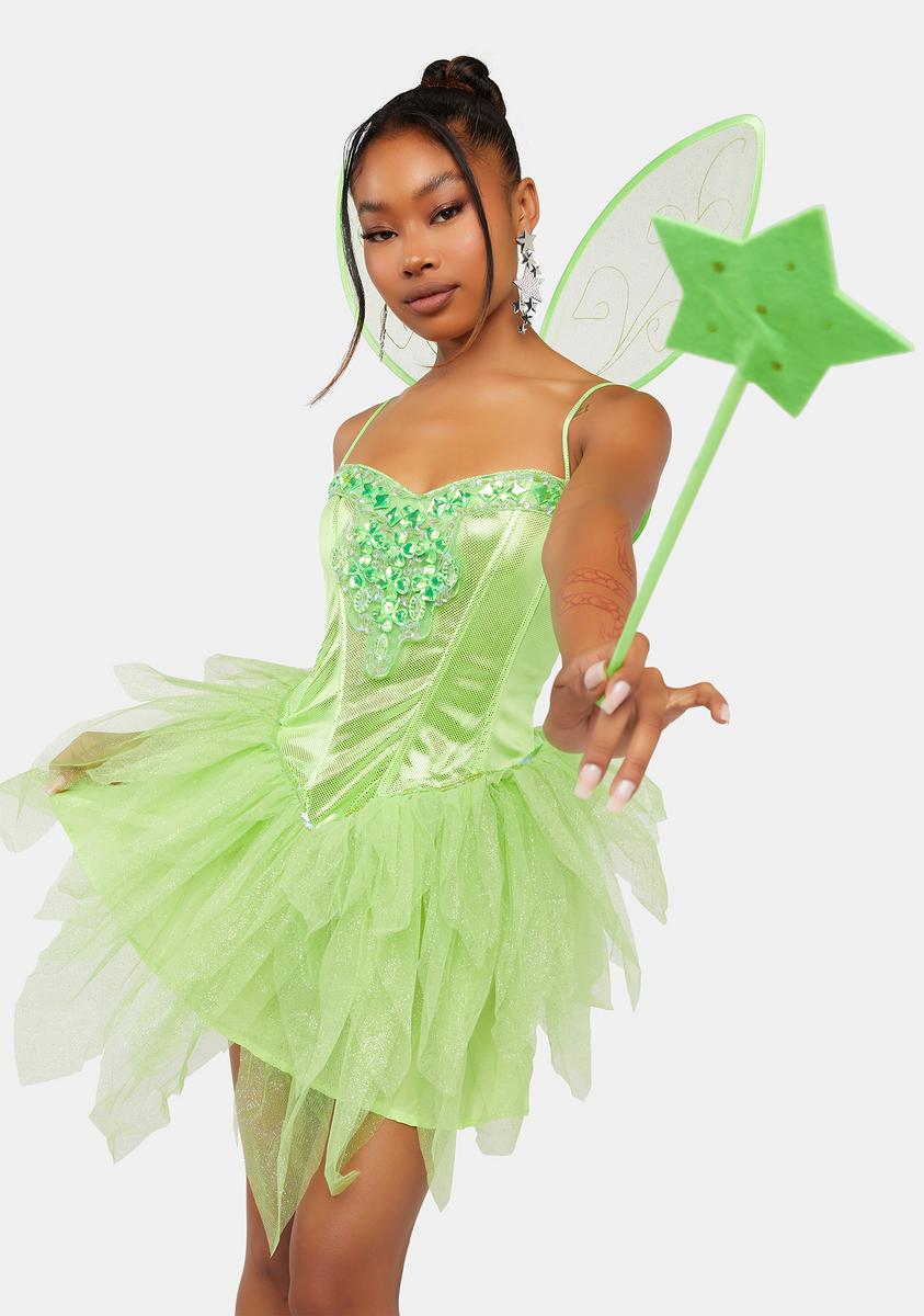 Fairy Costume Set - Green Dolls Kill Fairy Costume Set - Green Dolls Kill