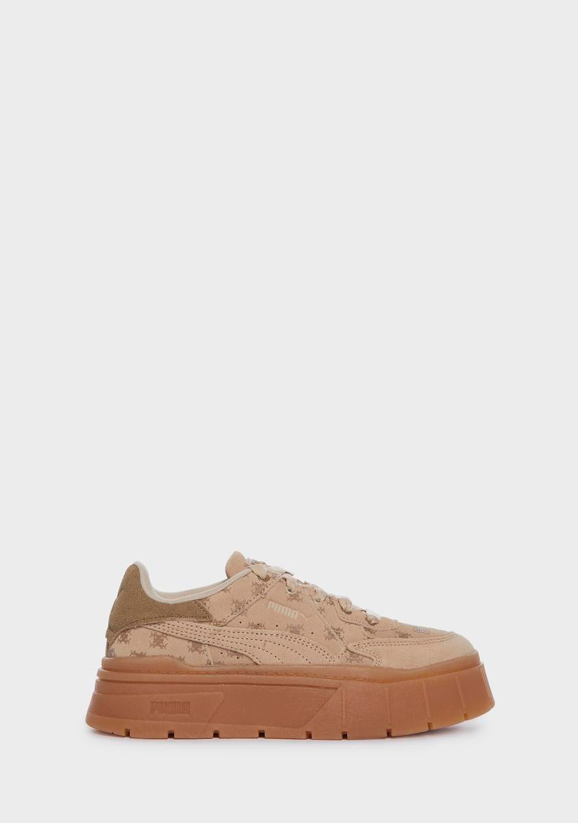 mayze stack suede
