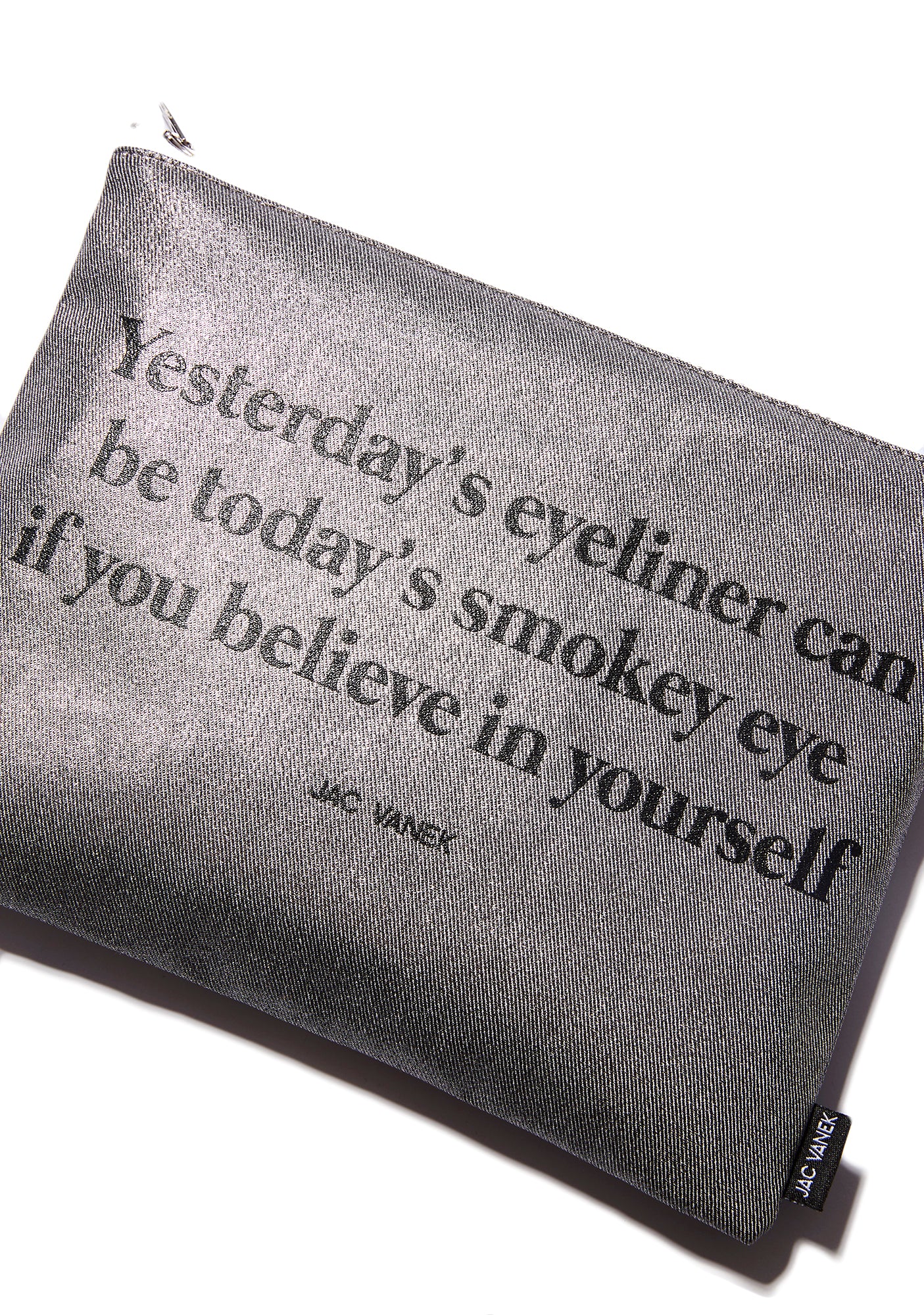 Believe In Yourself Zip Pouch – Dolls Kill