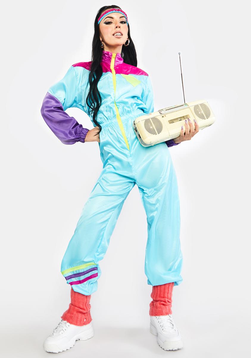 Halloween Awesome 80s Track Suit Costume – Dolls Kill