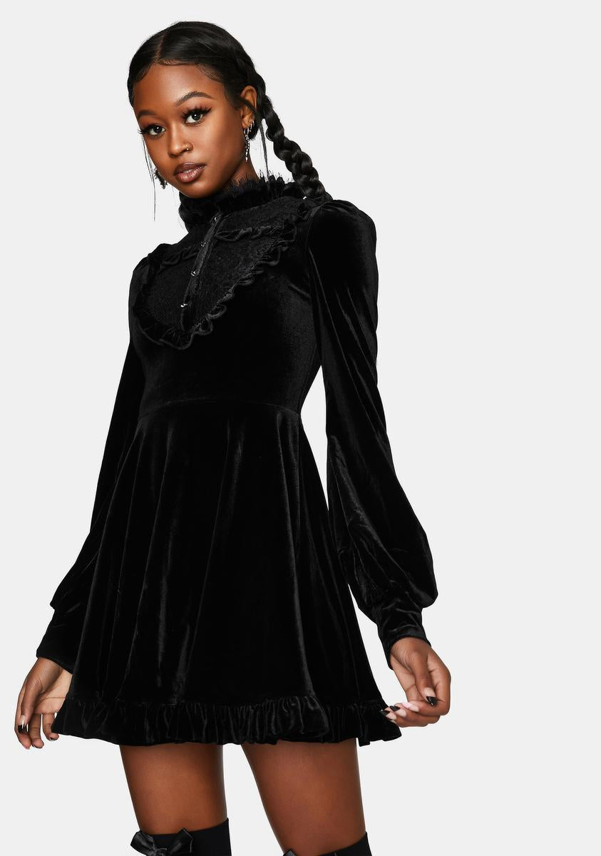 Punk Rave College Lace Patchwork Dress – Dolls Kill