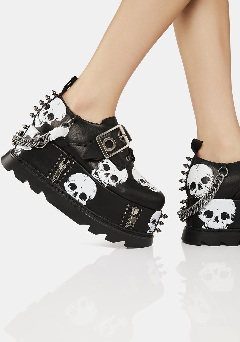 LAMODA Fallen Angel, Scarpe da Corsa Donna, Teschio Nero, 37 EU LAMODA Fallen Angel, Scarpe da Corsa Donna, Teschio Nero, 37 EU