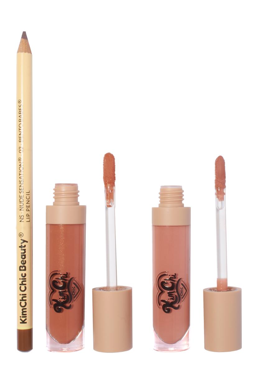 KimChi Chic Beauty Nude Lip Kit - Multi – Dolls Kill