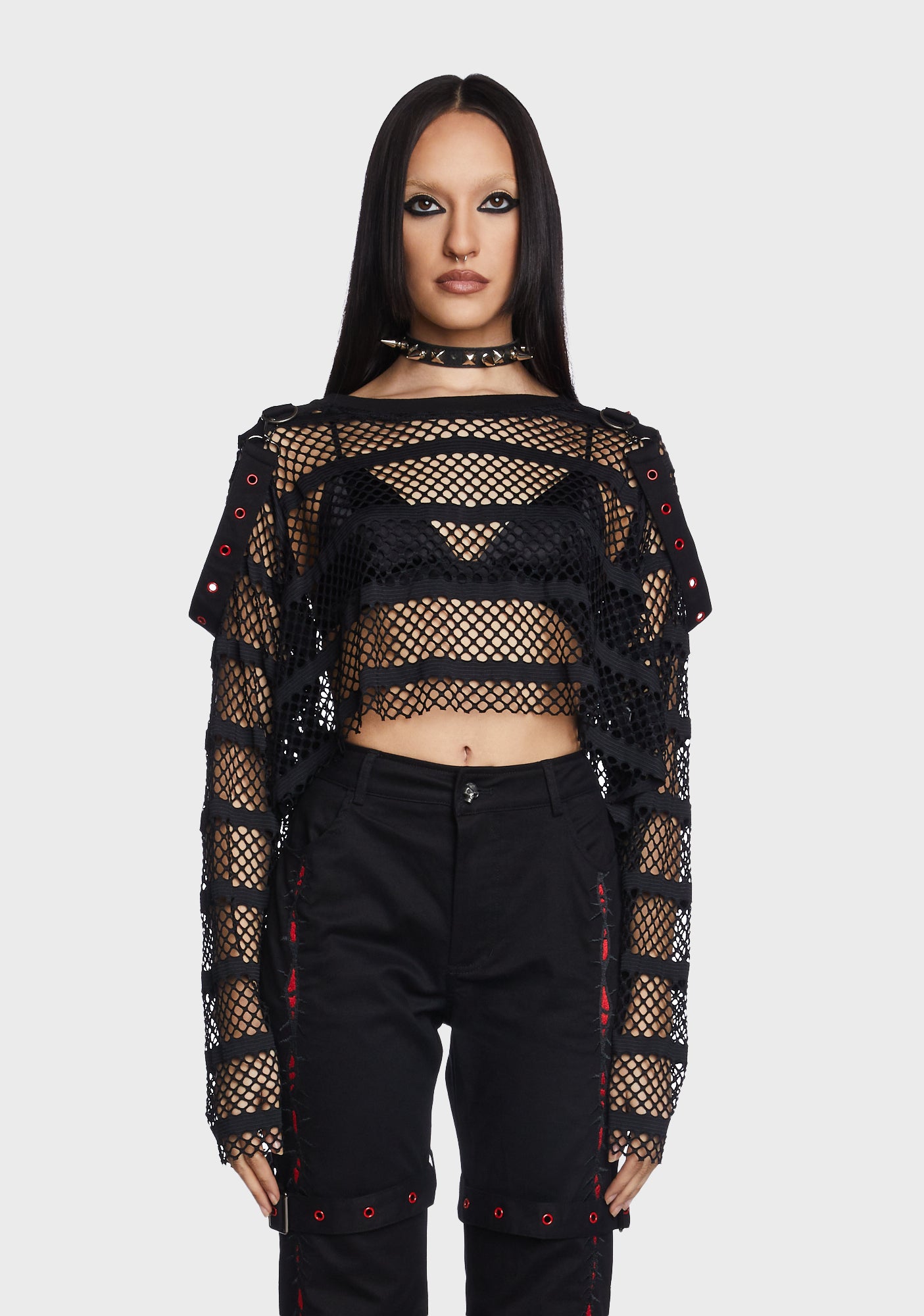 ◆ROCKCAKE◆ Funk Mesh Top Navy 4/17再入荷【ROCK CAKE】Funk Mesh Top | OUR BRAND,ROCK CAKE