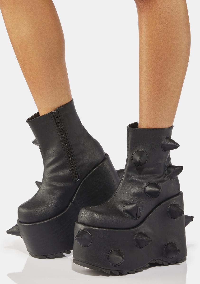 Spiked platform shoes Clearance