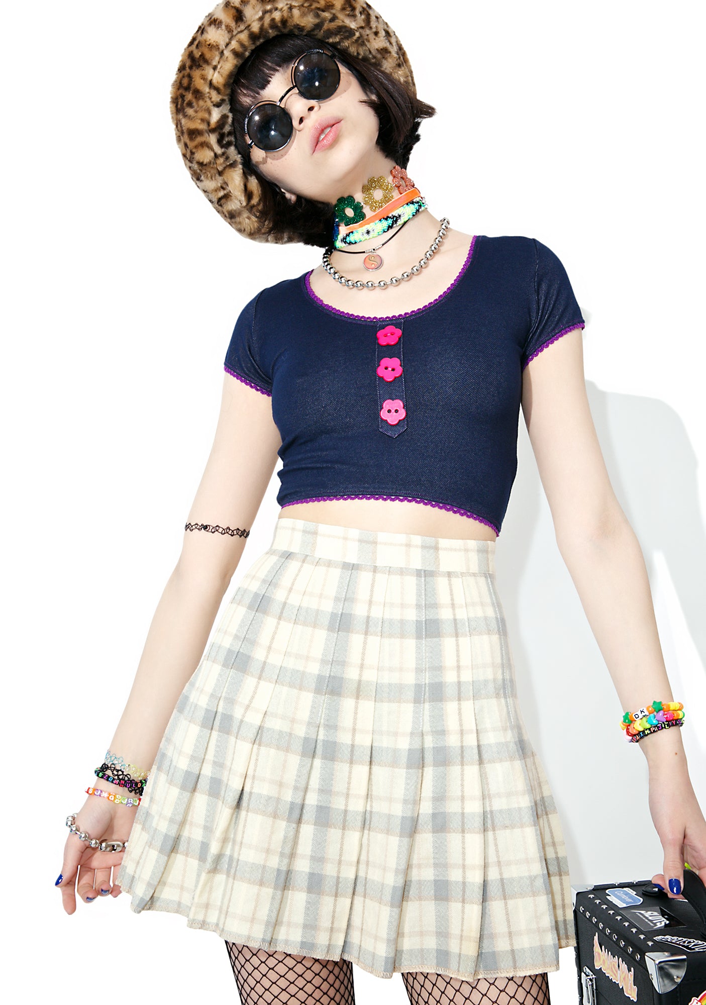 Vintage 90’s RARE pink mini skirt