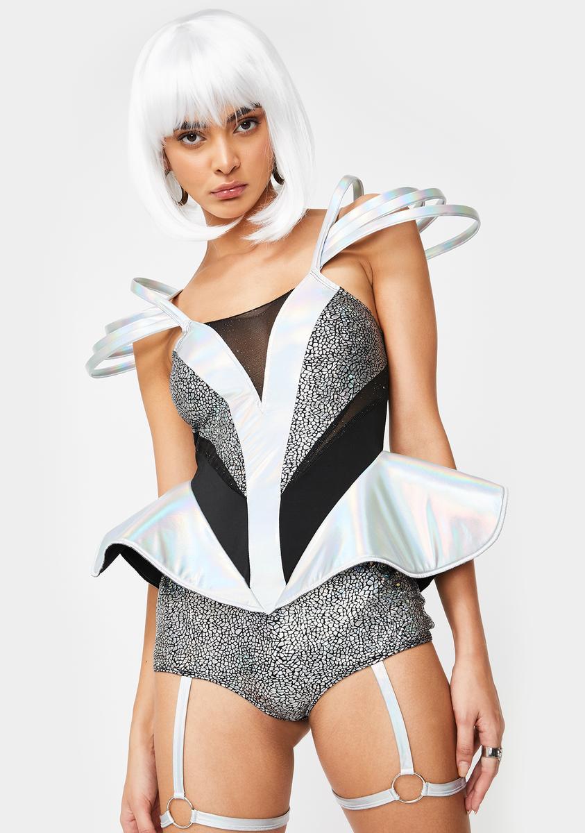 Halloween Sexy Space Cadet Costume Set Romper Astronaut  Dolls Kill