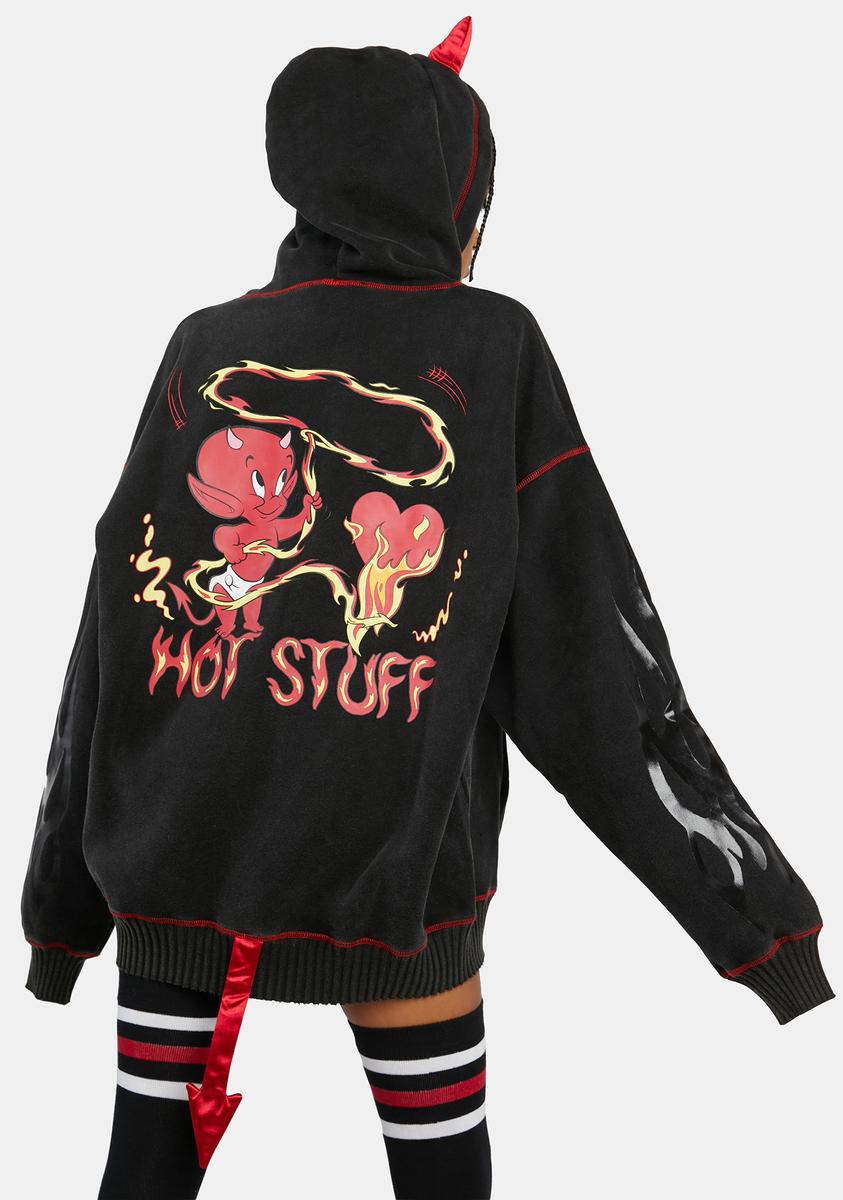 Bape devil deals horn hoodie