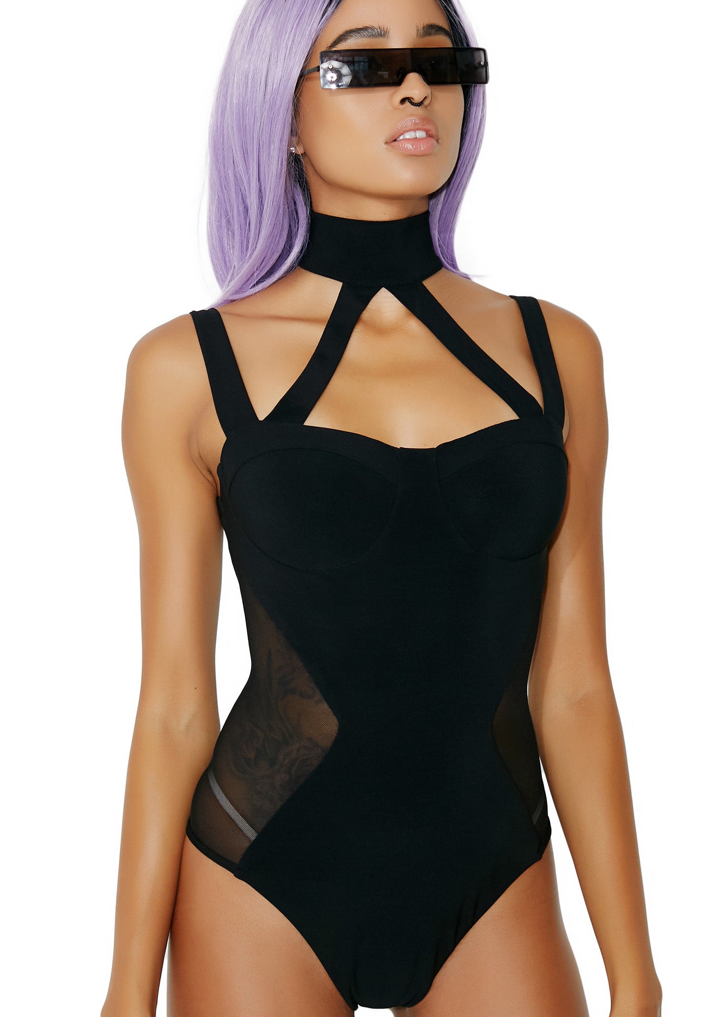 Choker Tube Bodysuit