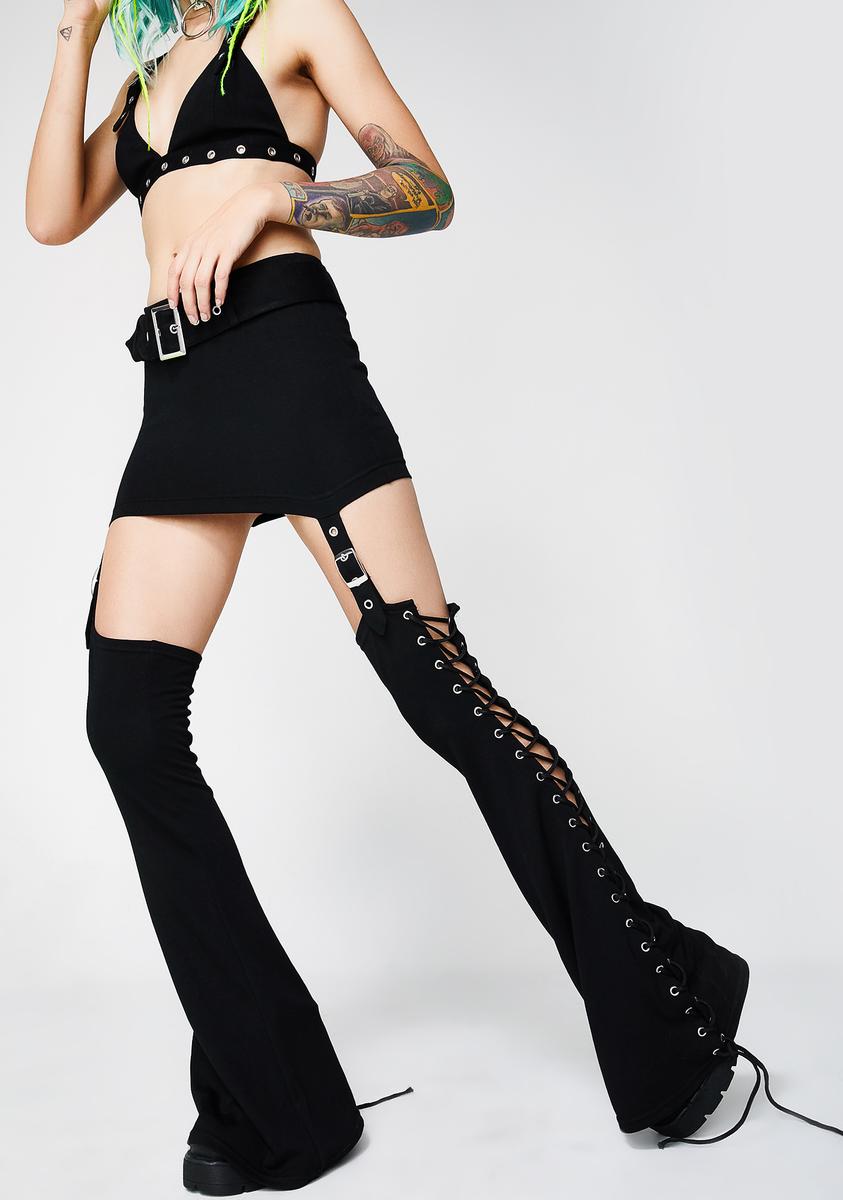 chaps skirt