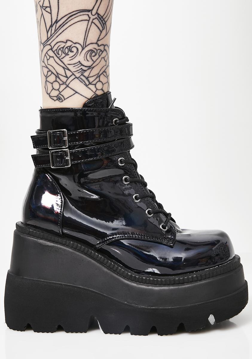 Demonia fairy technopagan sales boots