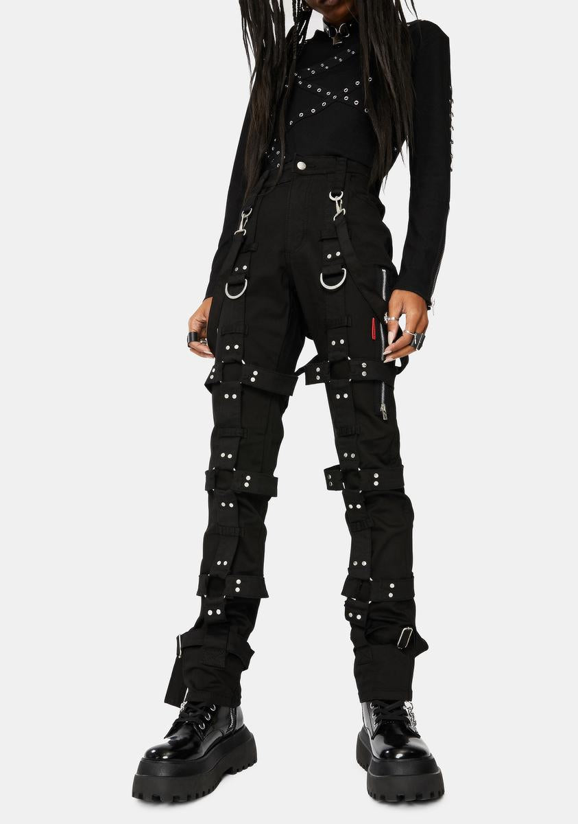Tripp NYC Black Harness Pants – Dolls Kill Tripp NYC Black Harness Pants – Dolls Kill