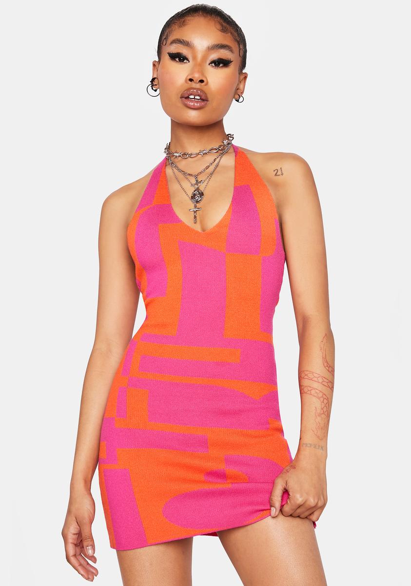 Peppermayo Vacation Festival Halter Dress - Multi  Dolls Kill