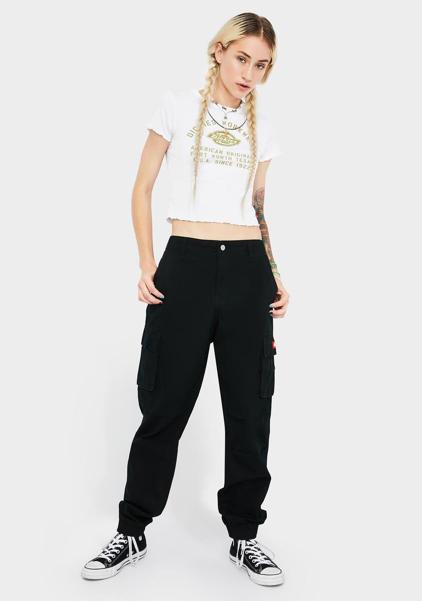 Dickies Girl Utility Slash Pocket Cargo Joggers – Dolls Kill