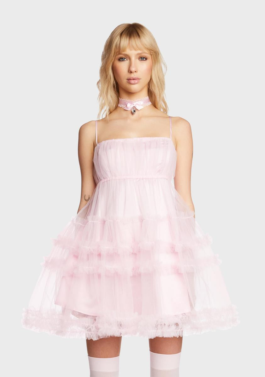 fortune mini dress Tulle Mini Dress