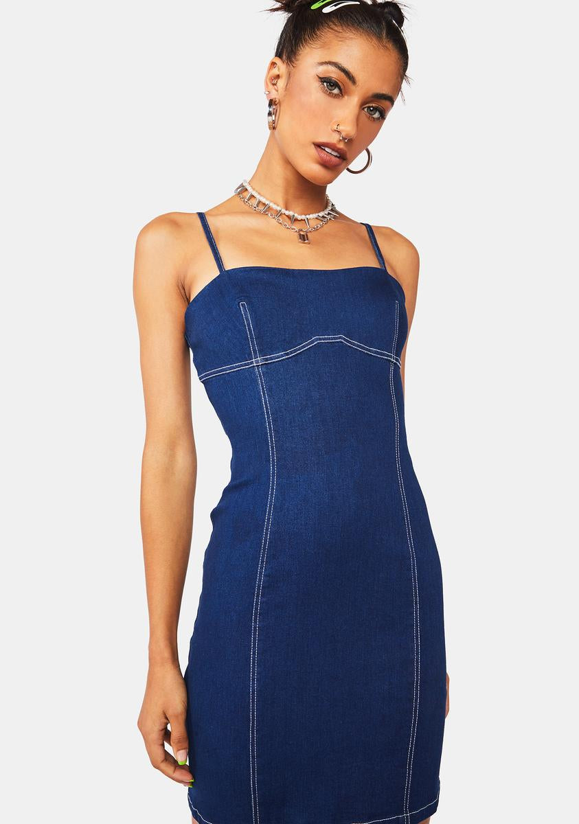By Dyln Denim Mini Dress