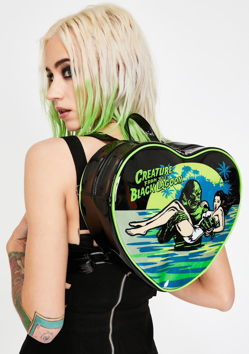 Rock Rebel Creature From The Black Lagoon Backpack Dolls Kill