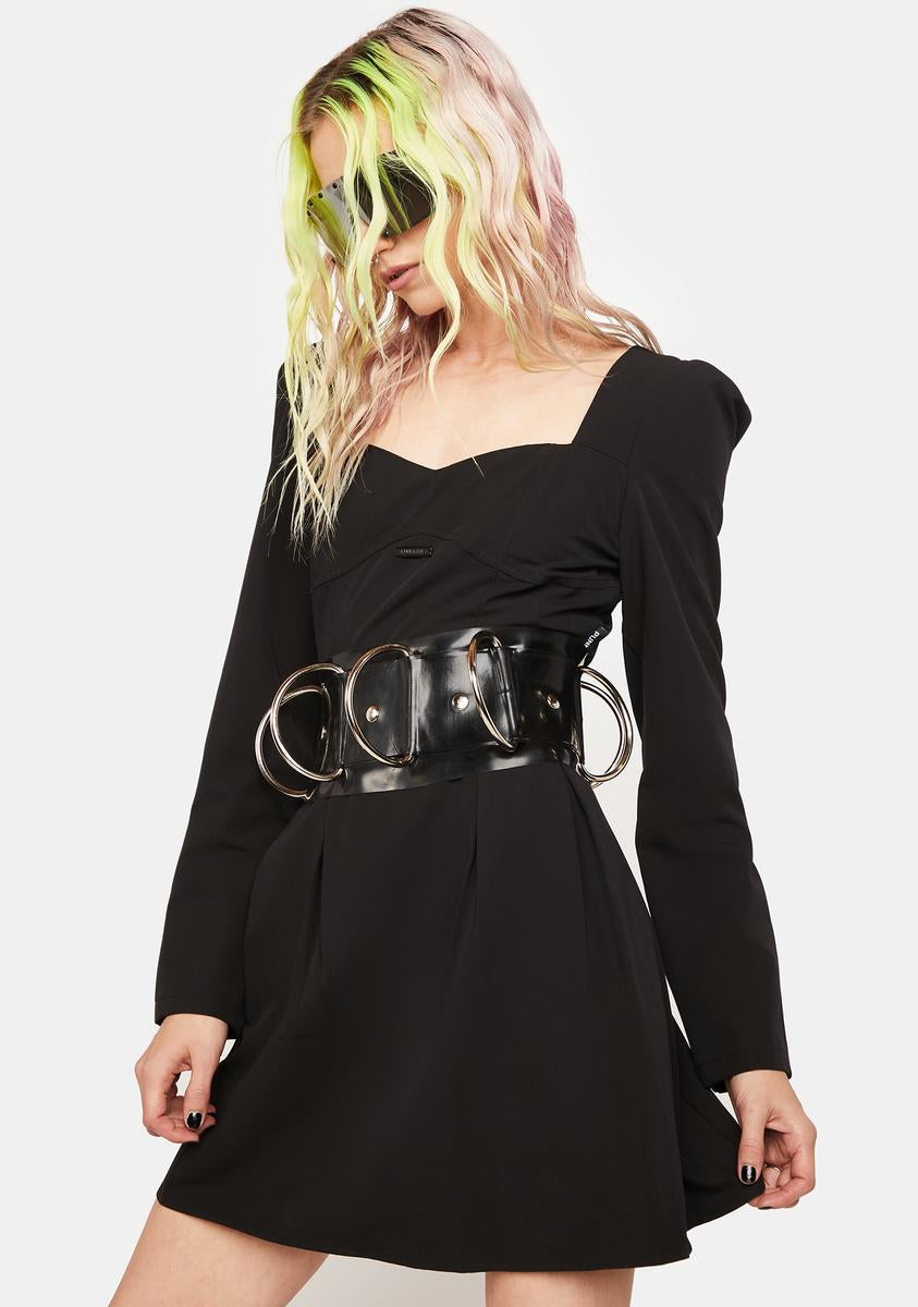 Punk Rave Revelation Series Angular Mini Dress