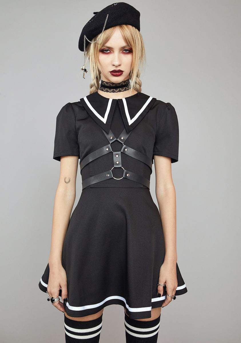 blue dress for baby girl Sailor Dress – Lazy Oaf main image 0