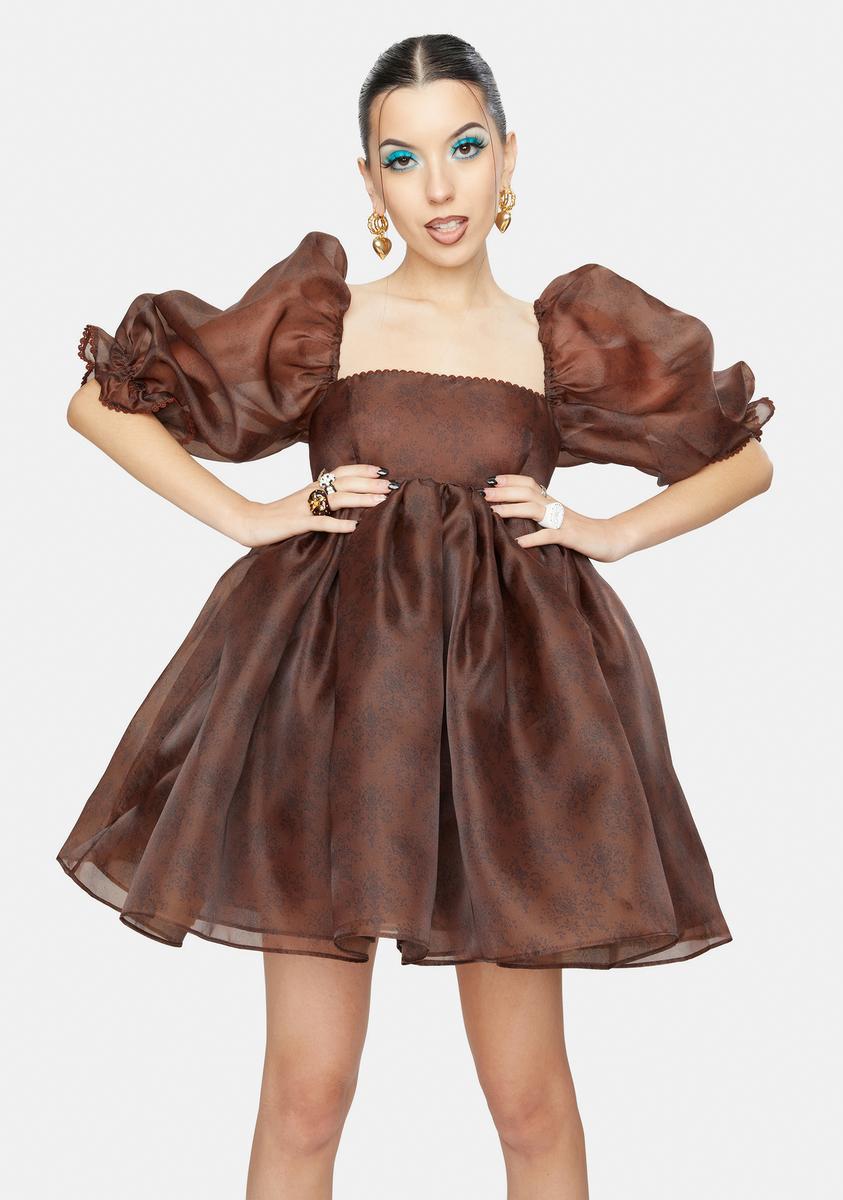 Selkie The Chocolate Puff Dress Selkie The Chocolate Puff Dress